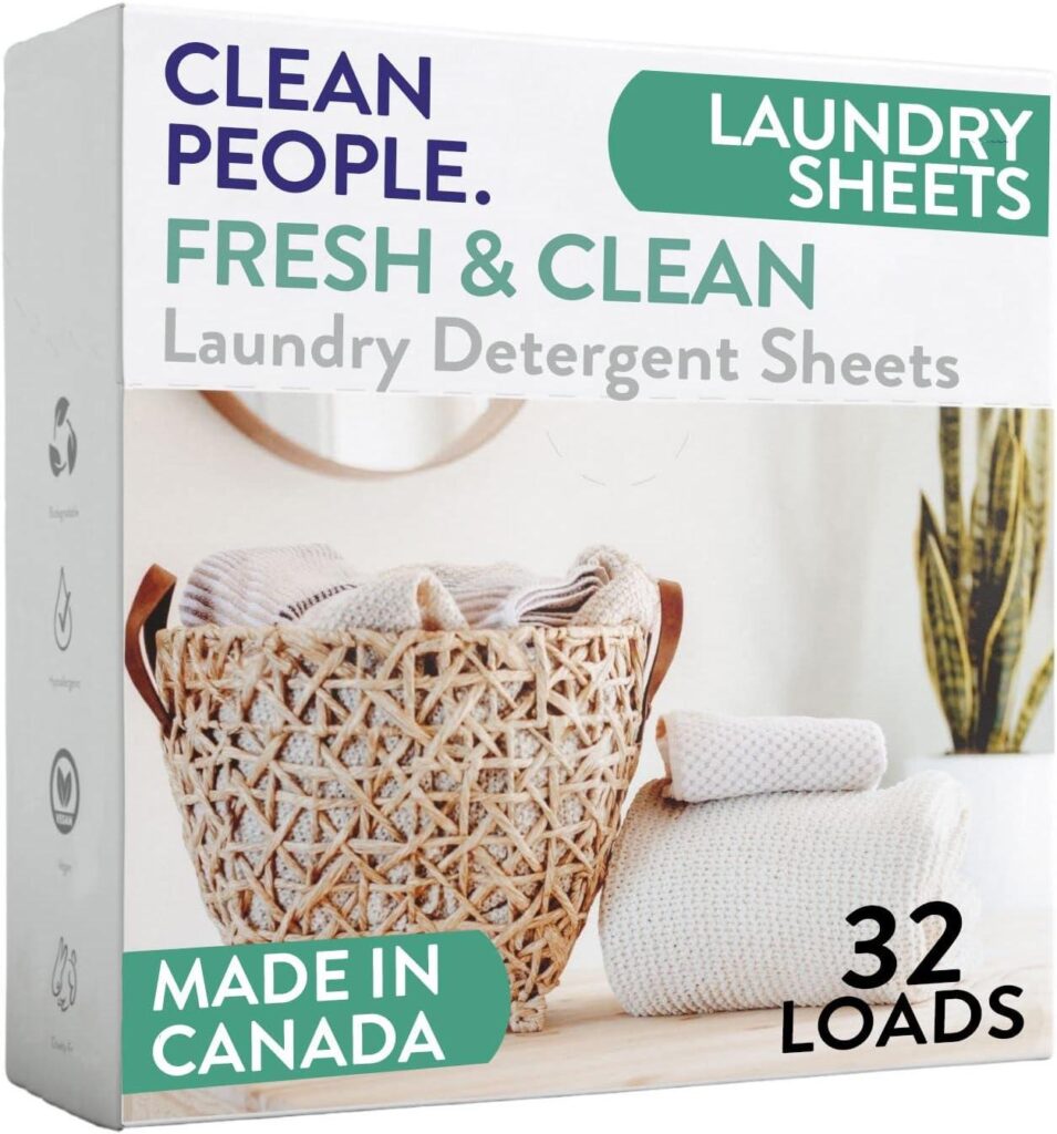 Best Laundry Detergent – The Clean People Laundry Sheets Review