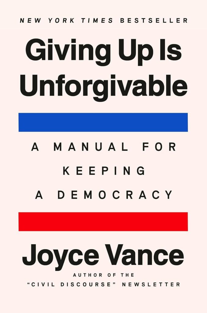 Best Political Book – Giving Up Is Unforgivable: A Review