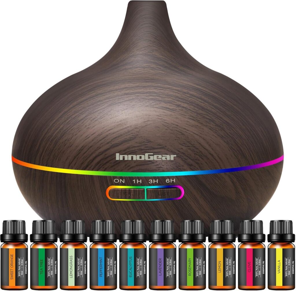 Best Aromatherapy Diffuser – InnoGear Essential Oils Set Review