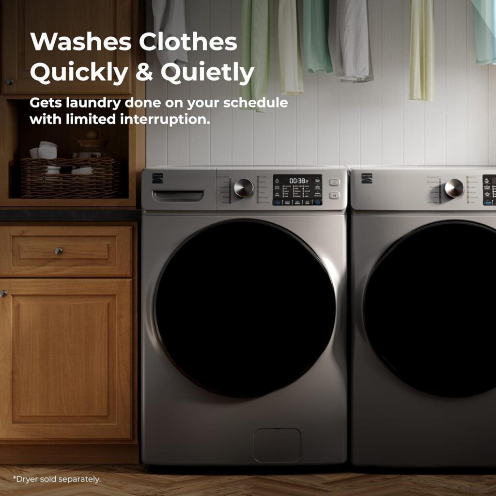 Best Washer – Kenmore 4.5 cu. ft. Front Load with Steam Review