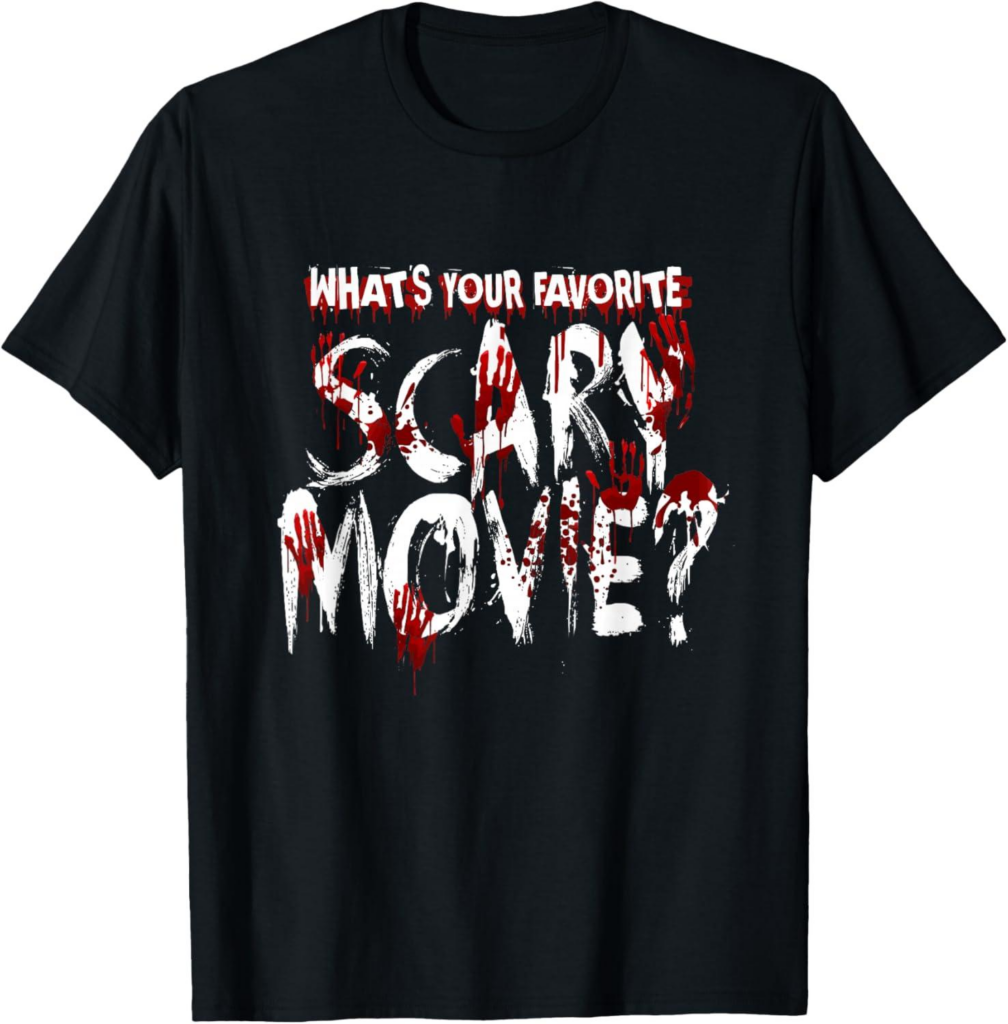 Best Novelty T-Shirt – What’s Your Favorite Scary Movie? Review